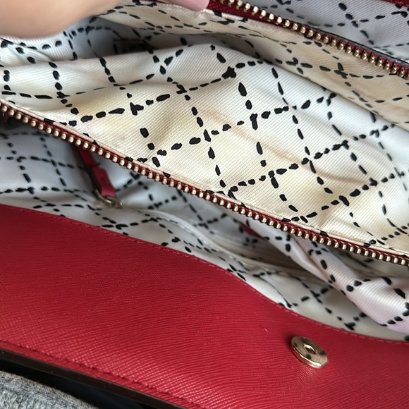 Kate Spade Red Leather Bag - Picture 10 of 16